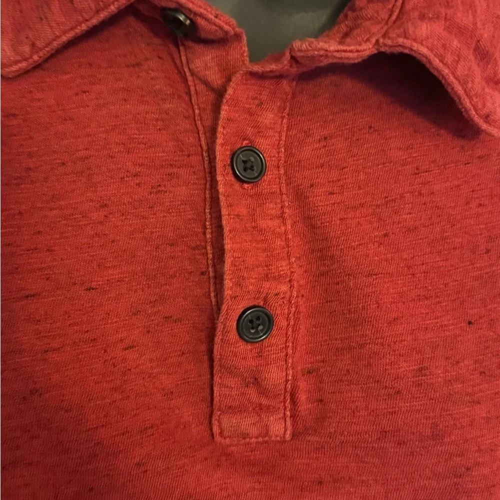 VTG Banana‎ Republic Classic Red Polo Shirt Work Casual Business - Picture 2 of 7